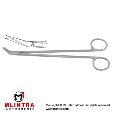 Potts-Smith Vascular Scissor Angled 25° Stainless Steel, 19 cm - 7 1/2" Potts-Smith Vascular Scissor Angled 25° Stainless Steel, 19 cm - 7 1/2"